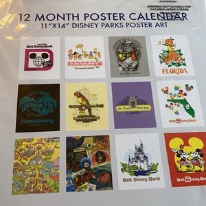 Disney 2022 Poster Calendar